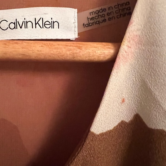 Floral brown and pink dress size 18w - Picture 3 of 5